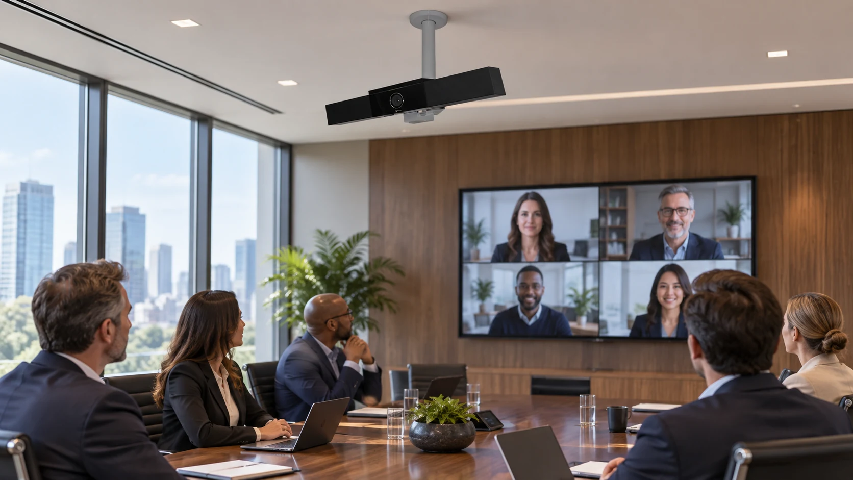 Suporte de Teto para EagleEye USB / A.K.A MSR Câmera em sala de reunião