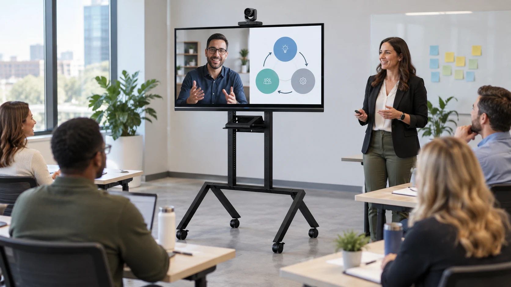 HAX VC Line Cart 01 TV — Treinamento corporativo híbrido
