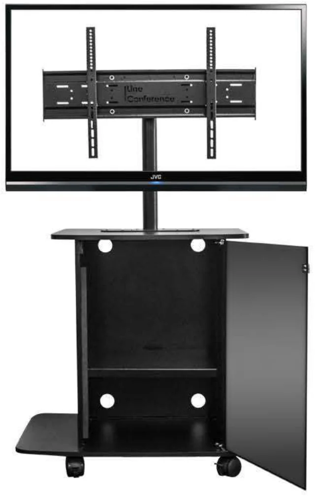 Rack de videoconferência | 1 TV — imagem original do catálogo Line