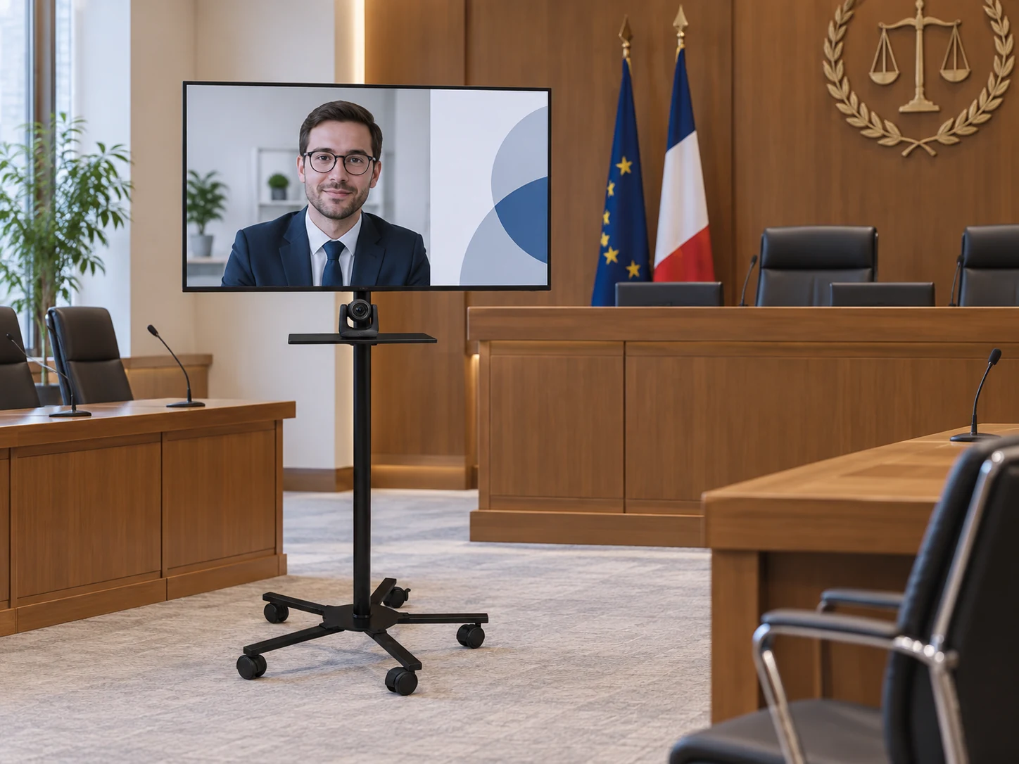 Suporte Solo SSM3252L — Tribunal e conselho